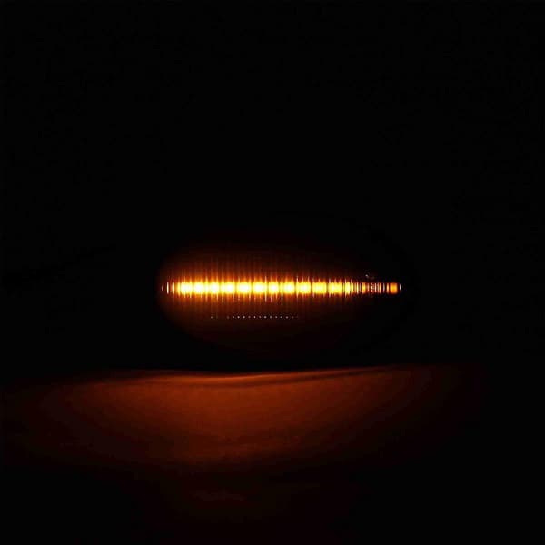 Bil LED Dynamisk Sidomarkeringsblinkers Ljus För Liberty 2000-2003 Biltillbehör Transparent