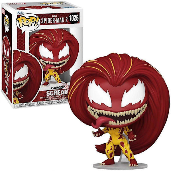 Scream Spider-Man 2 Pop! Games Vinyylihahmo Multicolor One Size