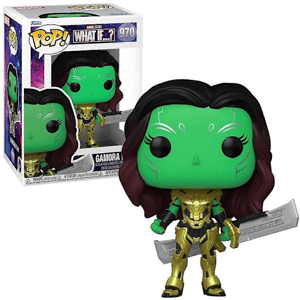 Gamora med Thanos' sverd Hva...om? Pop! Marvel Vinylfigur Multicolor One Size