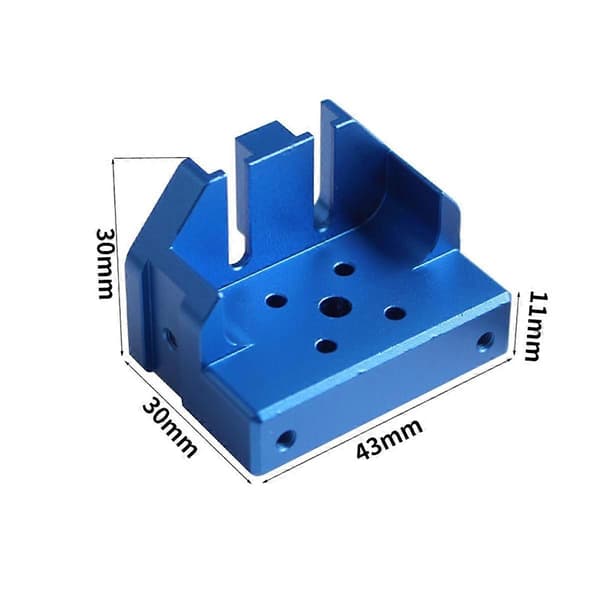 Metall Hotend Brakett for 3, 5, -10 Serien 3D-printere - for 3D-printertilbehør As Shown