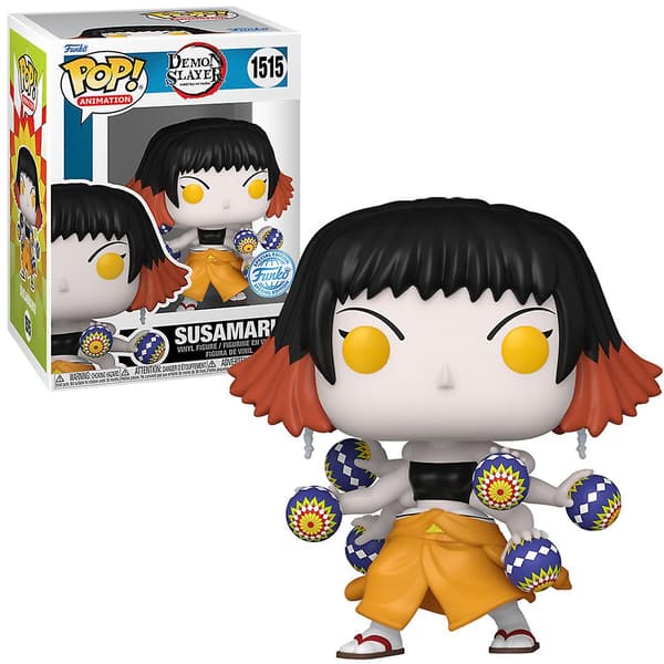 Demon Slayer POP Susamaru Kuusi Kättä Anime Multicolor One Size