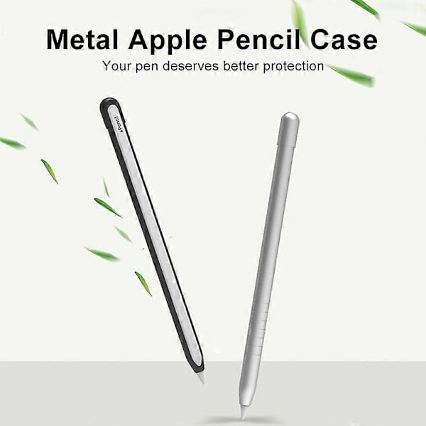Metallinen matta liukumaton suojakotelo Apple Pencil 2 -kynälle Black