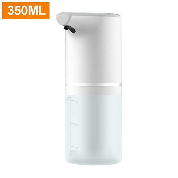 Automaattinen kosketusvapaa saippua-annostelija USB-latauksella, infrapunatunnistimella, käsienpesulaite, käsihuuhde, keittiön ja kylpyhuoneen tarvikkeet 188 x 98mm 350ml