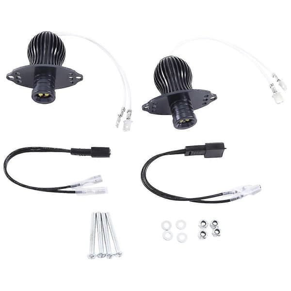 2 stk. Led Angel Eye Marker Pærer 20w Hvit Høy Effekt Led Lys For E90 3 Serie 2006-2008