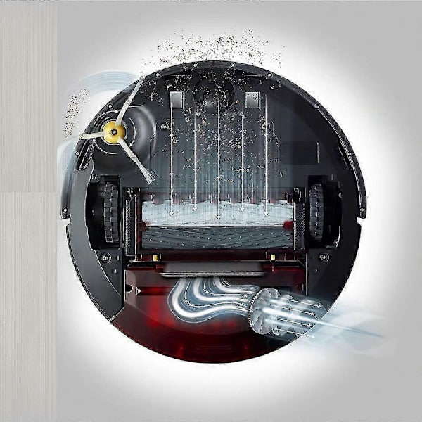 irobot Roomba 2-pack Multi-Surface Gummiborstar för Roomba i och e-serien Robotdammsugare