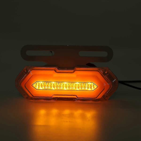 4 stk. 24v LED Bil Sidemarkeringslys Blinklys Lastbil Sidelamper Egnet Til Trailer Lastbil