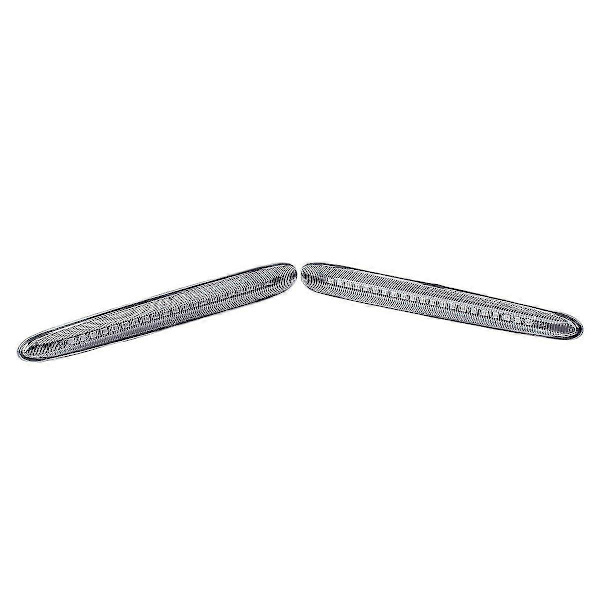 Bil LED Dynamisk Lys For 2010-2021 LED Side Markør Blinklys Biltilbehør Transparent