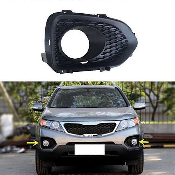 Bil Front Tåkelys Deksel Tåkelys Ramme Frontfanger Lysdeksel For Sorento 2009-2012 865232