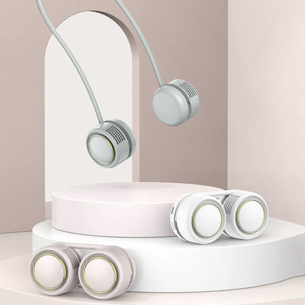USB Hands-Free kaulatuuletin 3 nopeudella (aprikoosi)