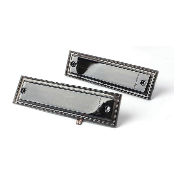 2x Led Dynamisk Sidemarkeringslys Repeater Indikator Blinklys Lampe Til 1981-1991 C10 C20 C30