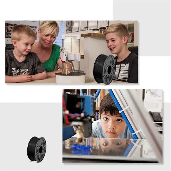 3D Filament ASA 3D Printer Filament til 3D Printer Tilbehør Black