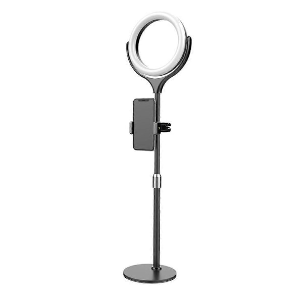 Skrivebordsringlys til computerlaptop, Selfie-cirkellys til Zoom-opkald, videokonferencebelysning, skrivebordsselfie-ringlys webcambelysning