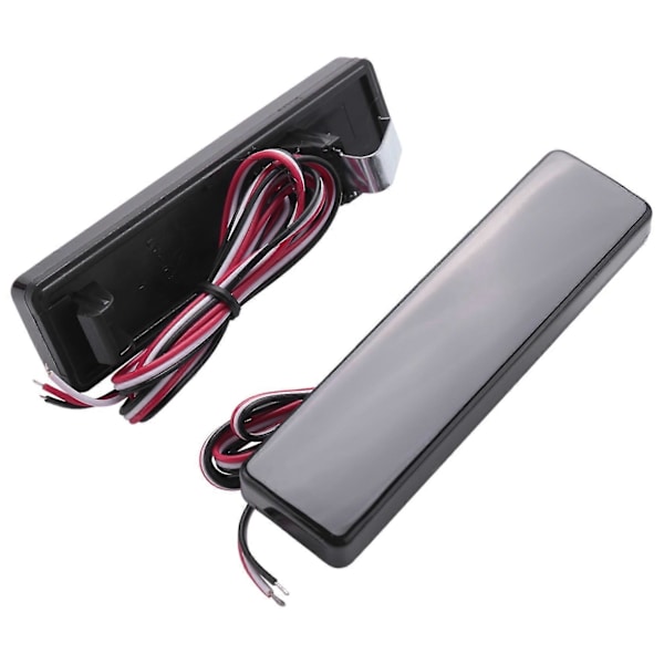 Musta linssi LED-puskurin heijastin takavalot Opel Vivarolle, Movanolle, Primastarille, Trafic Master -haravavaloille ja suuntavilkuille Black