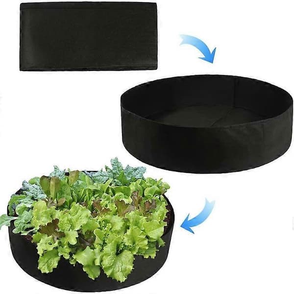 1X Non-woven plantepose (60*20cm) til blomster, gulerødder, agurker, bønner