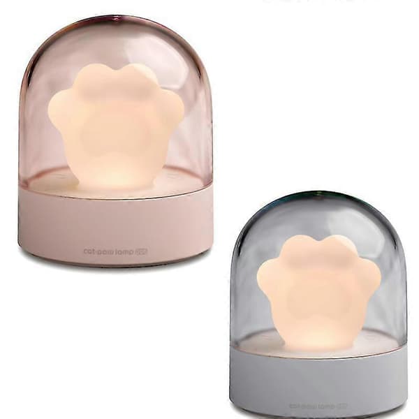 Katteklo Natlampe Katteklo Led Bordlampe Usb Natlampe Gray
