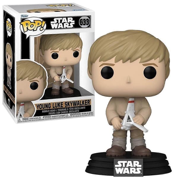 Ung Luke Obi-Wan Kenobi Pop! Star Wars Vinylfigur Multicolor One Size