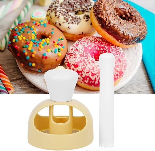 Donut Maker Kutter Form Desserter Donut Kjeks Kake Bakeform DIY Verktøy for Familie og Barn