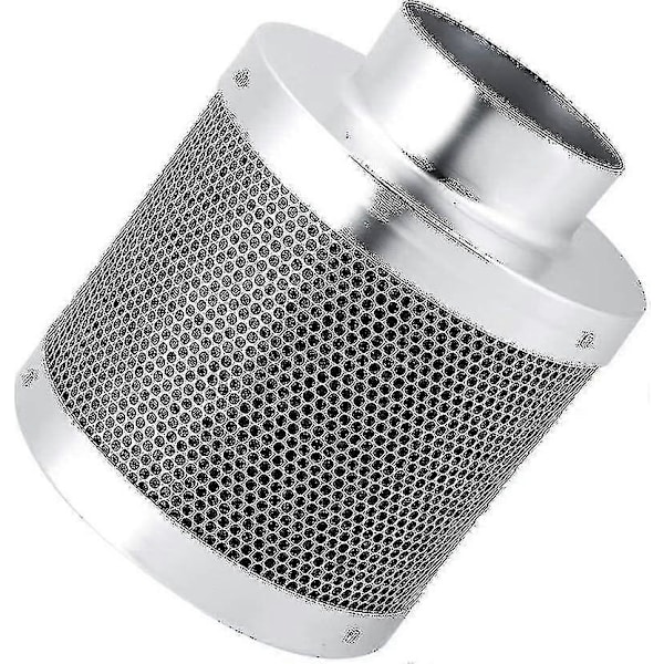 Rostfritt stål aktivt kolfilter för inomhusodling, kolfilter, aktivt kol luftfilter, kol luktfilter, hydroponiska kolfilter