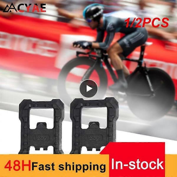 1/2 STK. RichyDurable Clipless Pedal SPD Clipless Pedal Platform Adaptere til M520 M540 M8000 M9000 MTB Pedaler Style A 1pc