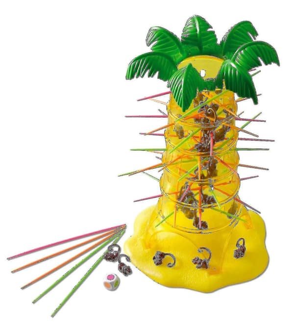 Mattel Games Monkey Alarm Barneleke Egnet For 2 - 4 Spillere Barnespill