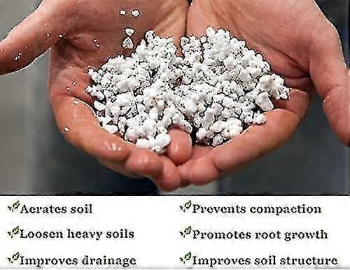 Grov Perlite Bulk - Hagebruk Grov Perlite for Innendørsplanter 5-10mm 2qt