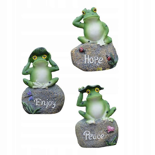 Biler Leketøy Leker Frosker Dekor Mini Bordplate Pynt Ornament