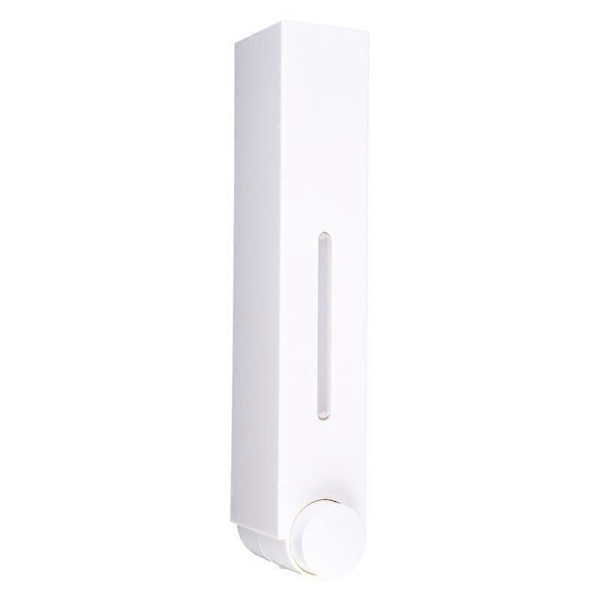 Väggmonterad Tvåldispenser Manuell Tryck Schampodispenser Flaska W-1