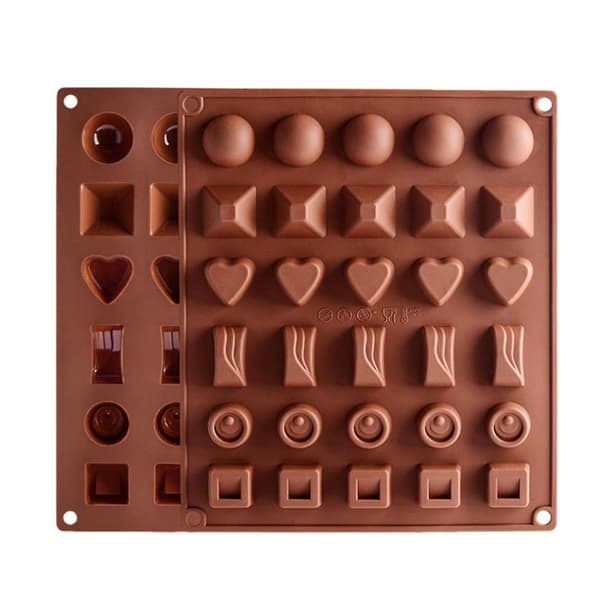 Kageforme 30 Riller Multi-form Bageform Isbakkeform Slik Håndlavet Isboks Sjov Chokoladekagemodel