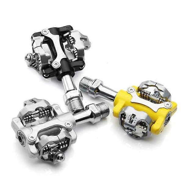 WELLGO W01 MTB Touring Cykel Clipless Letvægts Pedaler 9/16 W01 Silver