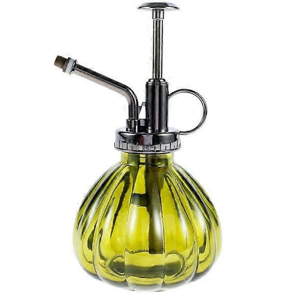 Växtsprejflaska i glas, pumpaformad, blomstersprej i vintagestil