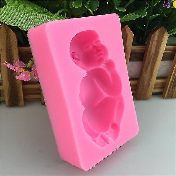 Kageforme Baby Styling Aromaterapi Gipsform Babyform Kagedekorationsform 2 stk