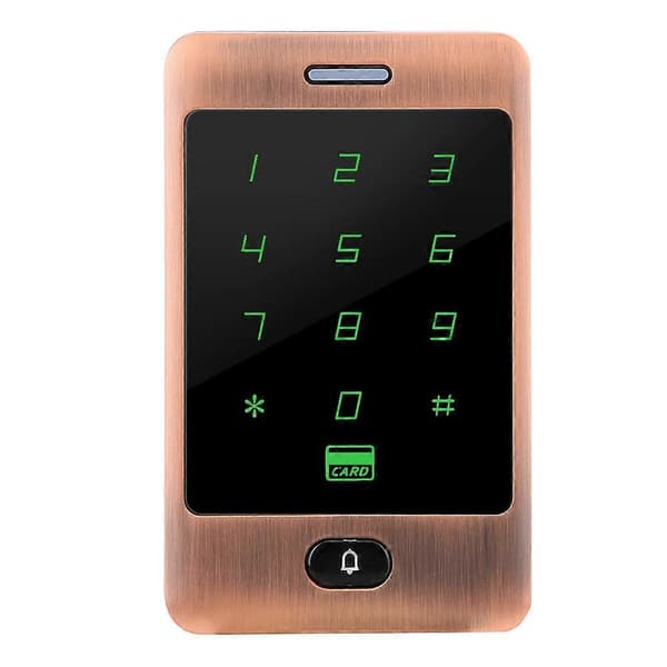 ZKFP300E Metall RFID Åtkomstkontroll 125KHz Läsare Touch Keypad (Normal)