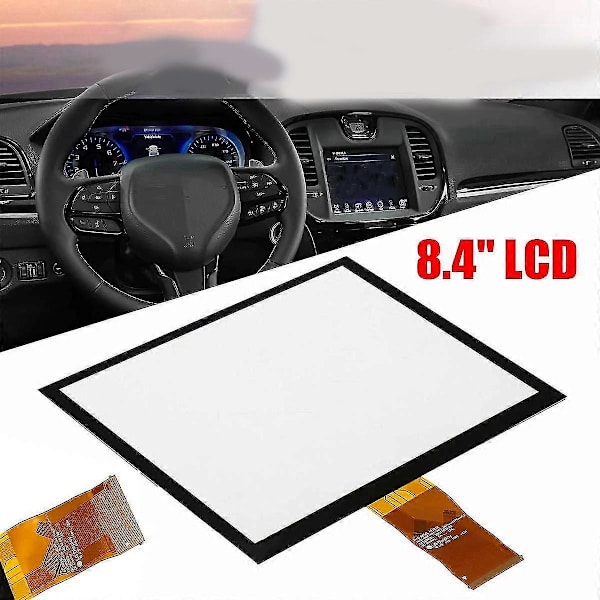 8,4 tums LCD-digitaliseringslins Ersättning Kontaktskärm För Limited Trailhawk & 18-20