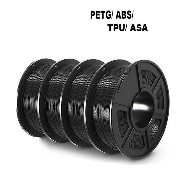 3D Filament ASA 3D Printer Filament til 3D Printer Tilbehør Black