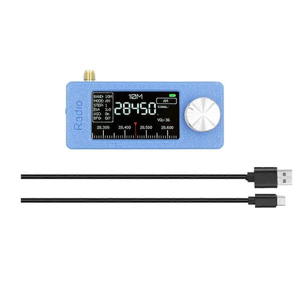 Mini SI4732 SMA Interface Mini Loop Antenne Lommeformat Radio Modtager Mini Radio LSB USB AM FM Radio As Shown