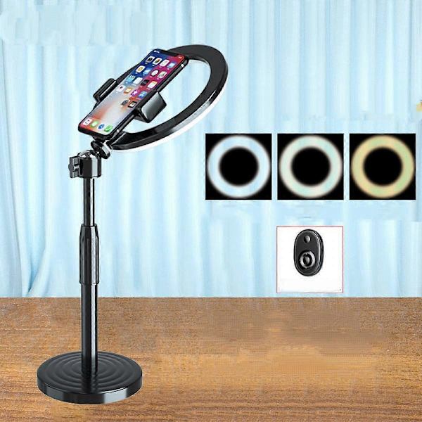 20 cm:n suoratoistovalorenkaan LED-valokuvauslamppu