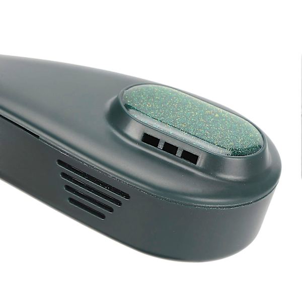 Hiljainen USB-riippuva kaulatuuletin (vihreä)