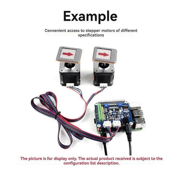 For Stepper Motor HAT Udvidelseskort Op til 1/32 Microstepping til Nano til 3D-print HR8825 Blue