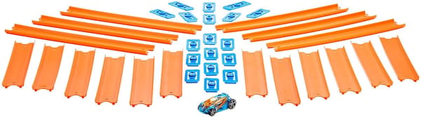 Lige banebygger med Diecast og Mini Car Toy Pack