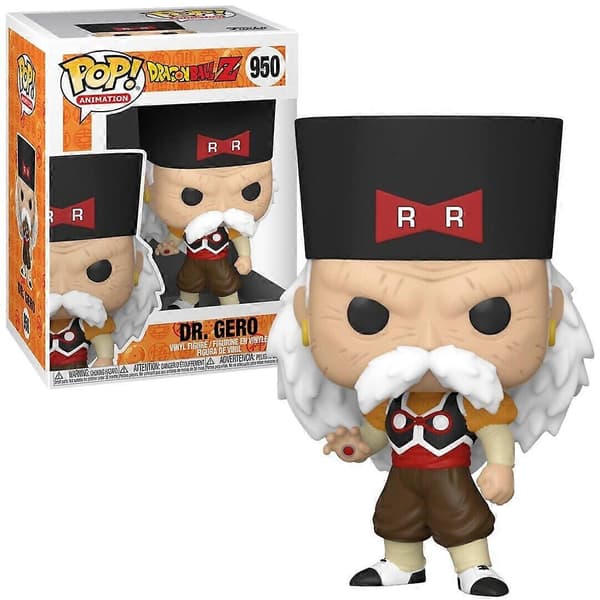 Dr. Gero Dragon Ball Z S8 Pop! Anime Vinyylihahmo Multicolor One Size