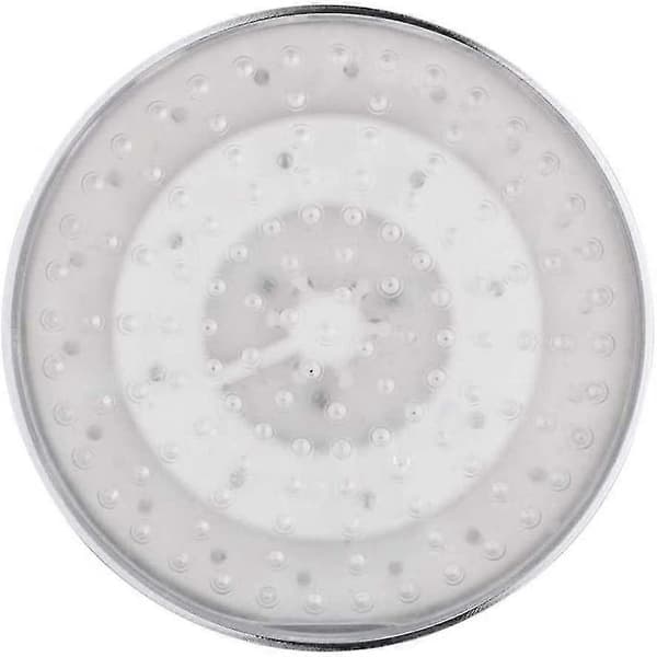 20 cm * 20 cm Tre Fargetemperaturkontroll Toppdusj ABS Rund LED Dusjhode
