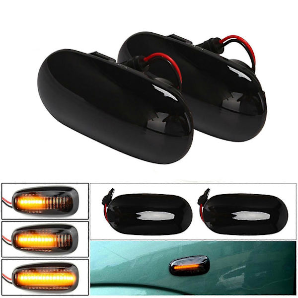 Til Legnum / Galant Led Dynamisk Side Marker Blinklys Sekventielt Blinklys