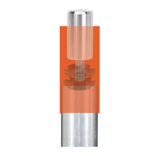 Verktygssats för gaffelmutter, installationsverktyg, aluminiuminstallatör Orange