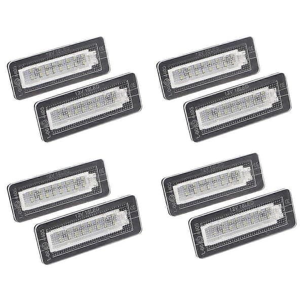 8x LED-skiltlys for bil, for Smart for Two Coupe Convertible 450 451