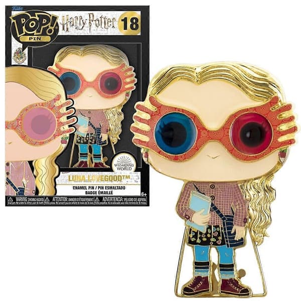 Luna Lovegood Pop! Harry Potter-nål Multicolor One Size