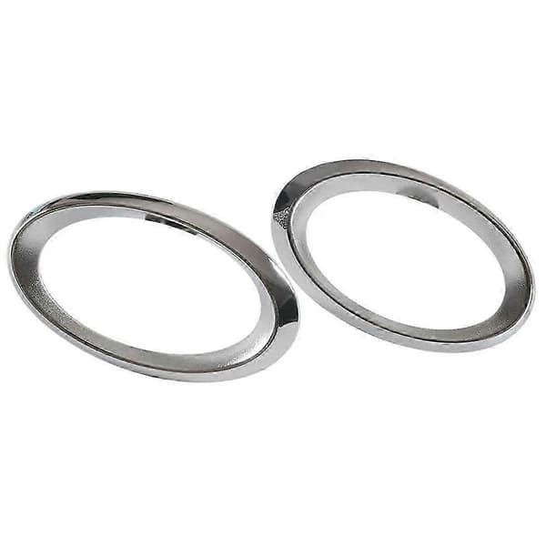 Frontfanger Tåkelysdeksel Krom for S211 W211 E-KLASSE W211 Tåkelysramme 2118850974 2118851074 electroplated silver