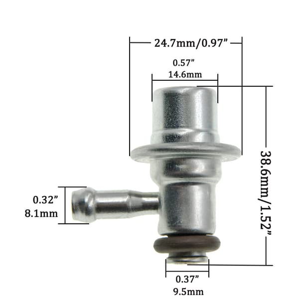 Passer for Mazda 6 bildeler drivstoffinnsprøytning trykkregulator MAZDA 6~00092