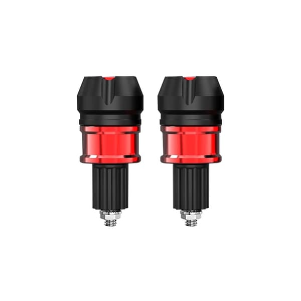 2st Motorcykelstyre Ändplugg Slider Motorcykel Motvikt Styrender Innerdiameter 16-20MM Handtagsskydd~05821