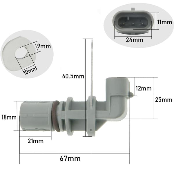 Passer til Chevrolet Buick Cadillac auto reservedele krumtapaksel positionssensor 12585546~01525