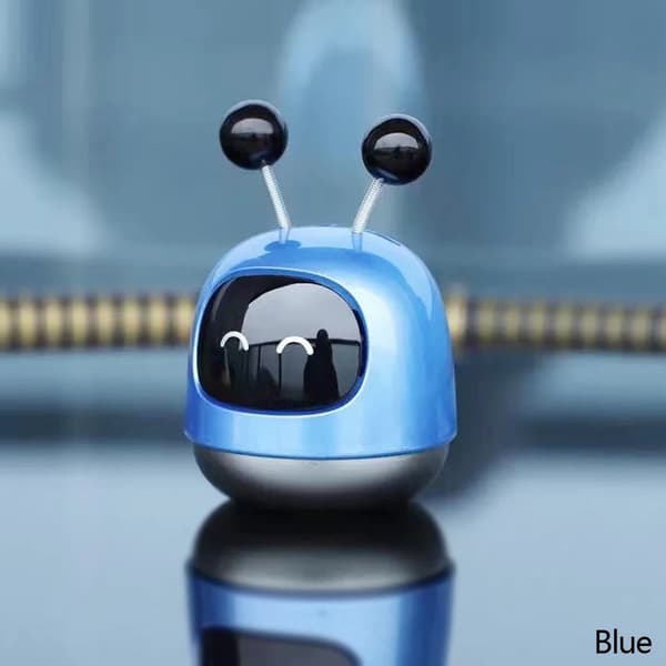 Skærende Bil Robot Diffuser Ventilrens til Bil Parfumeret Luftfrisker Robot Interiørtilbehør Solid Duft Bil Ornament Dekoration~01235